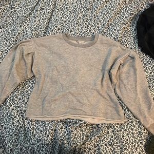 AE “PUFF” SLEEVE CREWNECK SWEATER